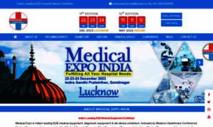 Medicalexpoindia.com thumbnail