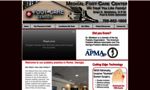 Medicalfootcare.com thumbnail