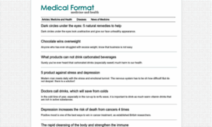 Medicalformat.com thumbnail