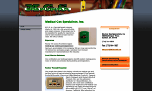 Medicalgasspecialists.com thumbnail