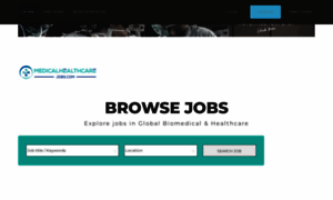 Medicalhealthcarejobs.com thumbnail