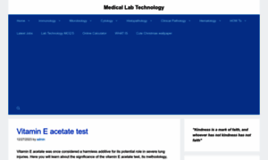 Medicallabtechnology.com thumbnail