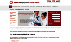 Medicalnegligenceassist.co.uk thumbnail