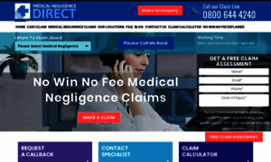 Medicalnegligencedirect.com thumbnail