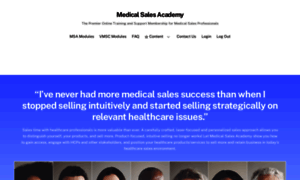 Medicalsalesacademy.com thumbnail