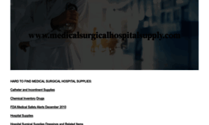 Medicalsurgicalhospitalsupply.com thumbnail