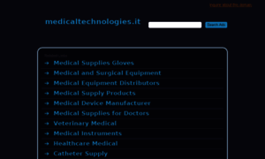 Medicaltechnologies.it thumbnail