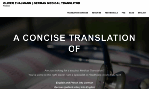 Medicaltranslator.co.uk thumbnail