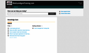Medicareagenttraining.freshdesk.com thumbnail
