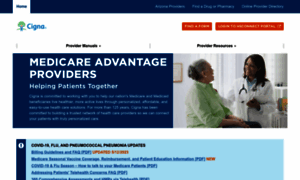 Medicareproviders.cigna.com thumbnail