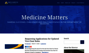 Medicine-matters.blogs.hopkinsmedicine.org thumbnail