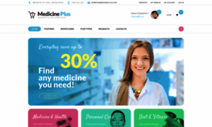 Medicine-plus.cmsmasters.net thumbnail