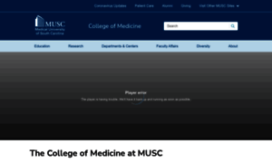 Medicine.musc.edu thumbnail