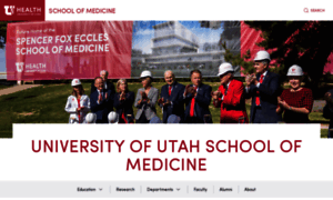 Medicine.utah.edu thumbnail
