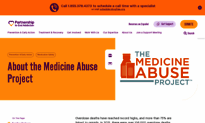 Medicineabuseproject.org thumbnail