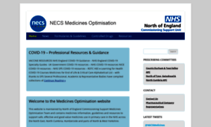 Medicines.necsu.nhs.uk thumbnail