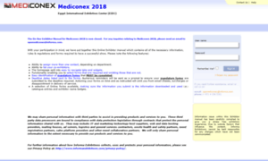 Mediconex.exhibition-manual.com thumbnail