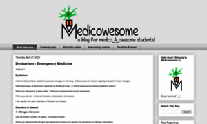 Medicowesome.blogspot.com thumbnail