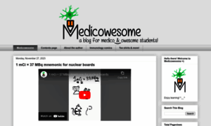 Medicowesome.blogspot.in thumbnail