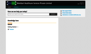 Medidart.freshdesk.com thumbnail