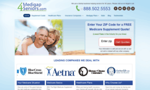 Medigap4seniors.com thumbnail