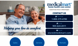 Medimarthomehealthcare.ca thumbnail