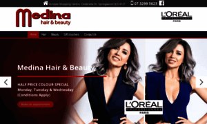 Medinahairandbeauty.com.au thumbnail