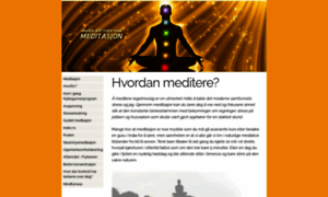 Meditasjon.nyttiginfo.no thumbnail