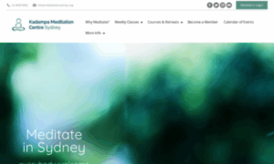 Meditateinsydney.org thumbnail