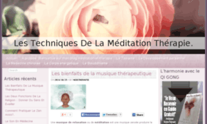 Meditation-et-therapie.com thumbnail