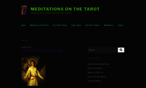 Meditationsonthetarot.com thumbnail