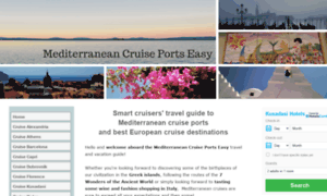 Mediterranean-cruise-ports-easy.com thumbnail