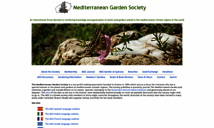 Mediterraneangardensocietyarchive.org thumbnail