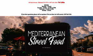 Mediterraneanstreetfood.com thumbnail