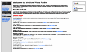 Mediumwaveradio.com thumbnail
