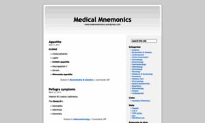 Medmnemonics.wordpress.com thumbnail