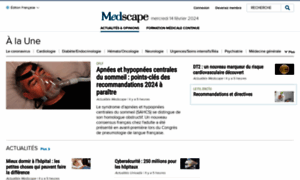 Medscape.fr thumbnail