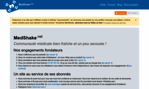 Medshake.net thumbnail