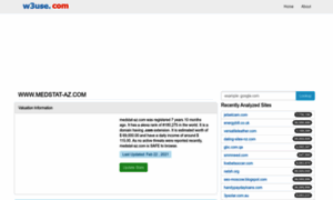 Medstat-az.com.w3use.com thumbnail