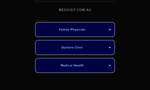 Medvisit.com.au thumbnail