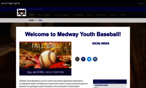 Medwayyouthbaseball.sportngin.com thumbnail