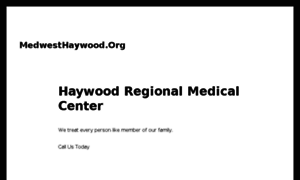 Medwesthaywood.org thumbnail