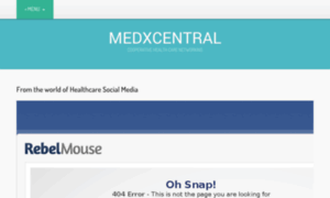 Medxcentral.com thumbnail