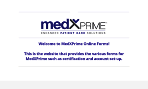 Medxprimeforms.com thumbnail