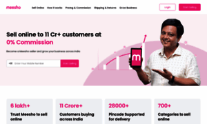 Meesho-supplier.webflow.io thumbnail