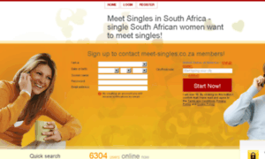 Meet-singles.co.za thumbnail