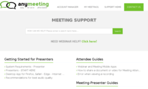 Meeting-support.anymeeting.com thumbnail