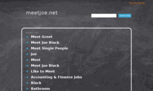 Meetjoe.net thumbnail