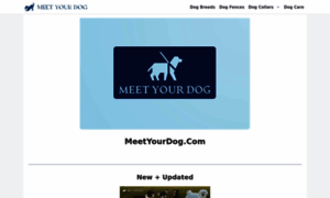 Meetyourdog.com thumbnail