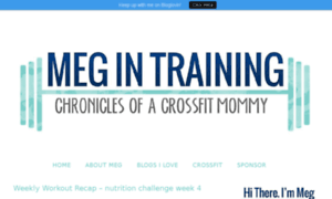 Meg-in-training.com thumbnail